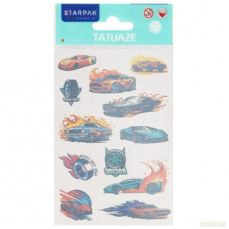 Tatuaż Samochody 10x19 Sticker Boo 583968