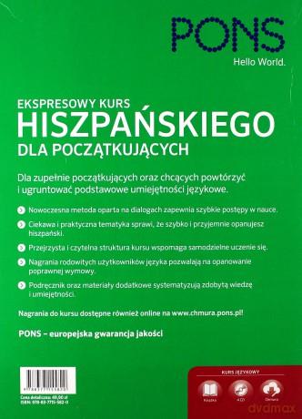 Ekspresowy kurs dla początkujących: hiszpański [KSIĄŻKA]
