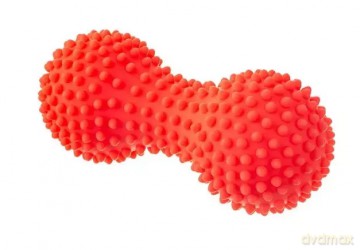 Wałek do masażu i rehabilitacji,15.5 cm, czerwony