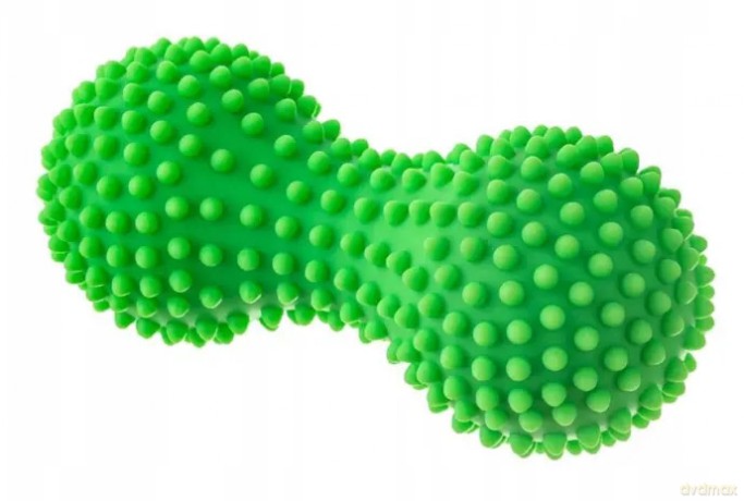 Wałek do masażu i rehabilitacji,15.5 cm, zielony