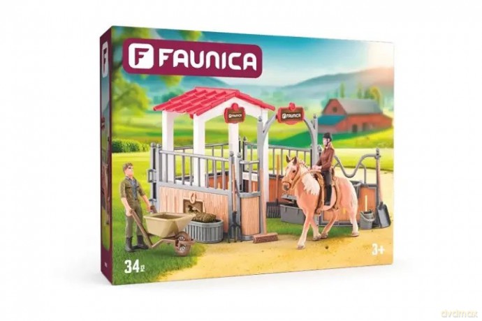 WOODYLAND FAUNICA Mała stajnia koń+akc.96038 60385