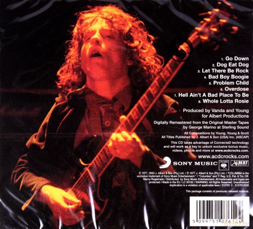 AC/DC: Let There Be Rock (digipack) [CD]