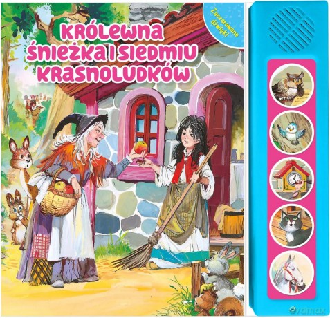 Zaczarowane dźwięki. Królewna śnieżka i siedmiu krasnoludków - Carlos Busquets [KSIĄŻKA]