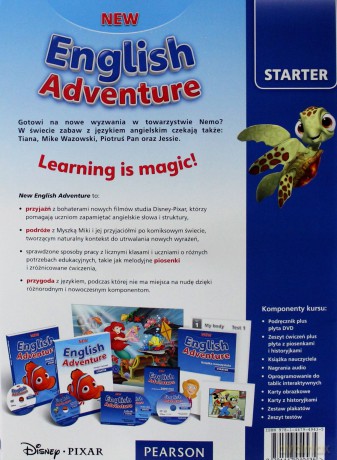 English Adventure NEW Starter [KSIĄŻKA]+[CD]