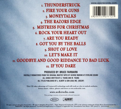 AC/DC: The Razor's Edge (digipack) [CD]