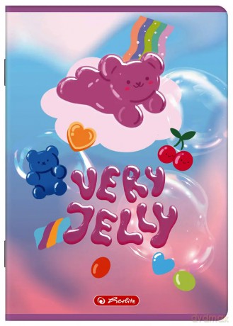 Zeszyt A5/16k kratka 70g Jelly Her Fol A 20