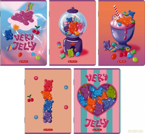 Zeszyt Herlitz Standard Jelly A5/32 kartek Linia z Marginesem