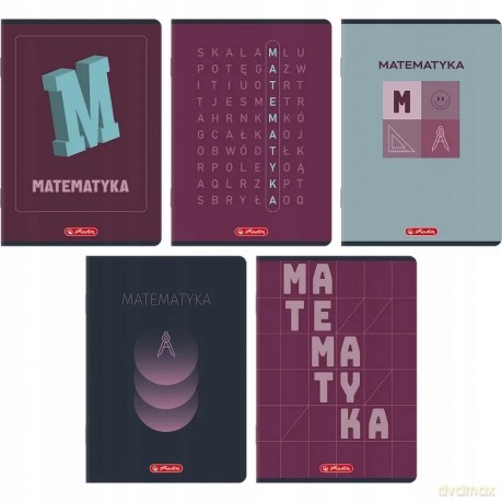 Zeszyt w kratkę A5 Herlitz 60 kartek