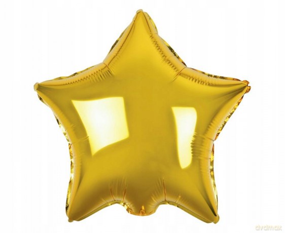 Balon foliowy Gwiazda złota