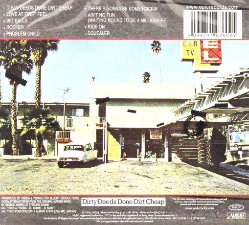 AC/DC: Dirty Deeds Done Dirt Cheap (digipack) [CD]