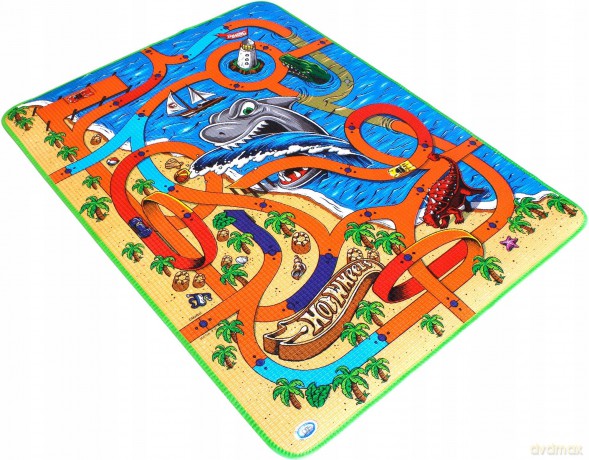 Hot Wheels Mata podłogowa Rekin