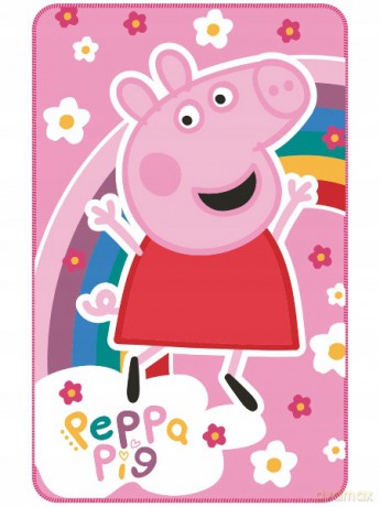 Koc Świnka Peppa 150 Cm
