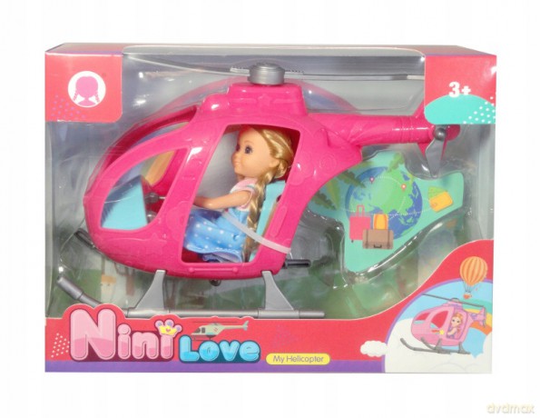 Laleczka w helikopterze