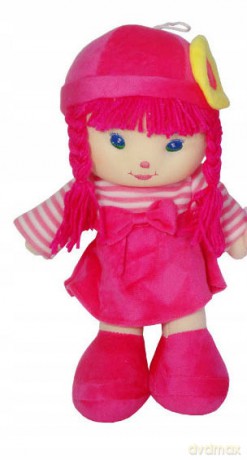 Lalka Dorotka szmacianka 36cm śpiewa i mówi po polsku