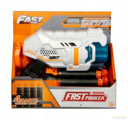 Pistolet z piankowymi pociskami