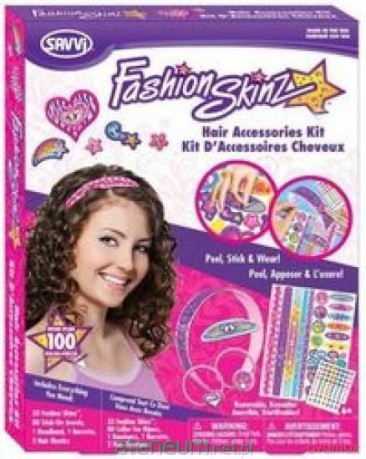 Fashion Skinz Zestaw do projektowania ozdób do włosów