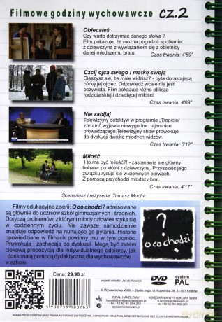 Filmowe godziny wychowawcze część 2 [DVD]