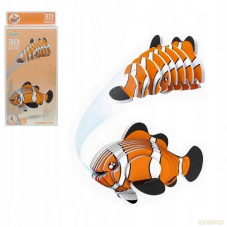 Puzzle 3D rybka nemo