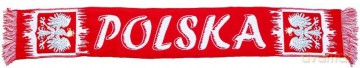 Szalik kibica "Polska" 130cm