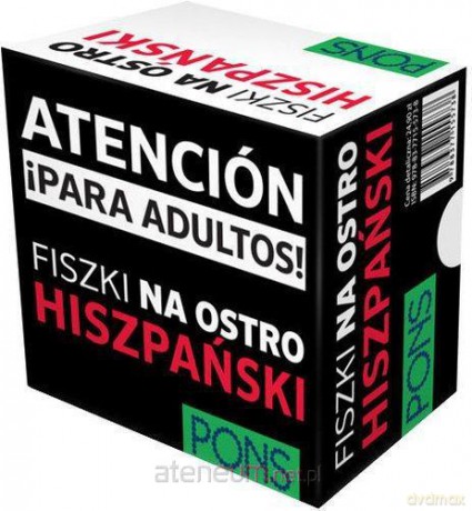 Fiszki 333 Hiszpański na ostro [KSIĄŻKA]