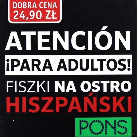 Fiszki 333 Hiszpański na ostro [KSIĄŻKA]