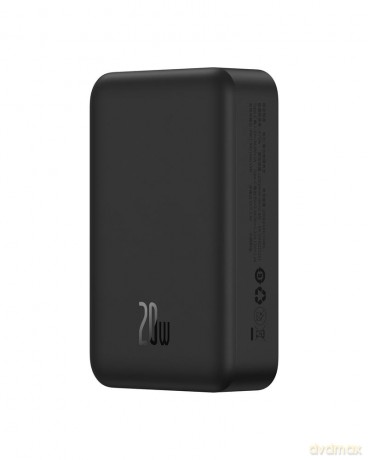 Baseus EnerFill FM41 Ultra-Mini Magnetyczny Power Bank 20W 20000mAh Czarny