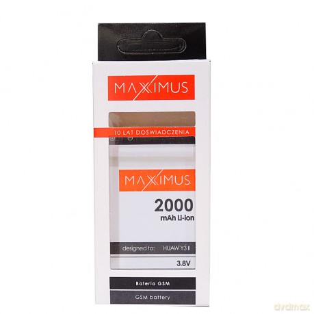 Bateria MAXXIMUS HUAWEI Y3 II 2000 mAh HB505076RBC