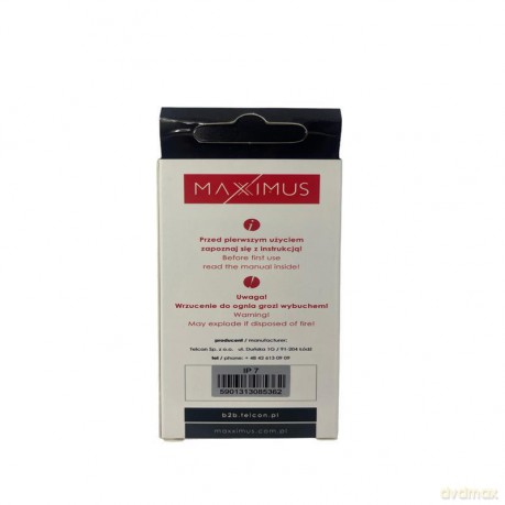 Bateria MAXXIMUS IPHONE 7 1960 mAh 616-00256