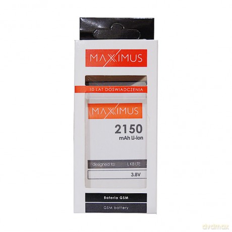 Bateria MAXXIMUS LG K8 LTE 2150 mAh BL-46ZH