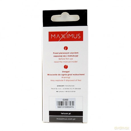 Bateria MAXXIMUS Samsung G350 CORE PLUS 2150 mAh EB-B185BE