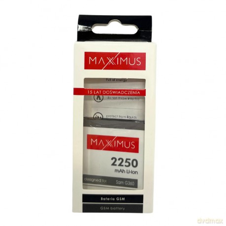 Bateria MAXXIMUS Samsung G360 Core Prime 2250mAh EB-BG360BBC