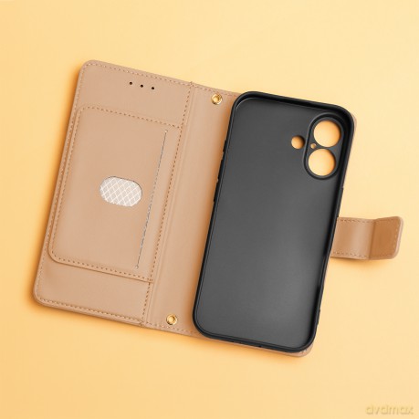 Etui Smart Triangle do Honor 400 Lite brązowe