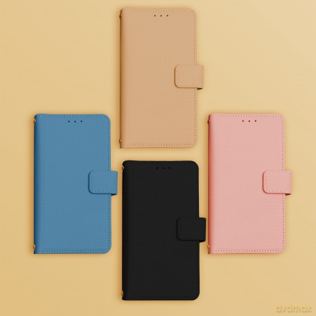 Etui Smart Triangle do Honor 400 Lite różowe