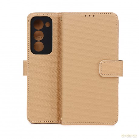 Etui Smart Triangle do Oppo A5 5G brązowe