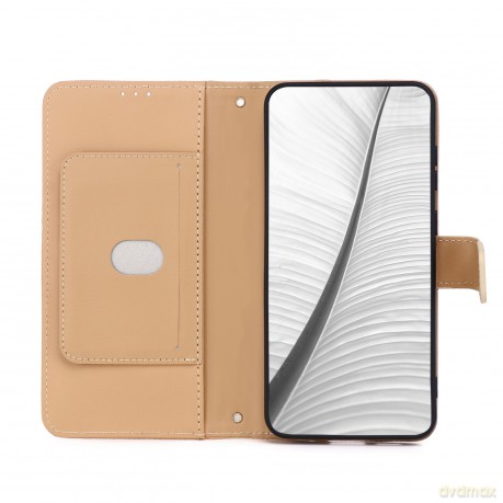 Etui Smart Triangle do Oppo A5 5G brązowe