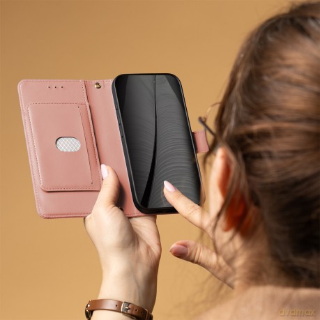 Etui Smart Triangle do Oppo A5 5G różowe