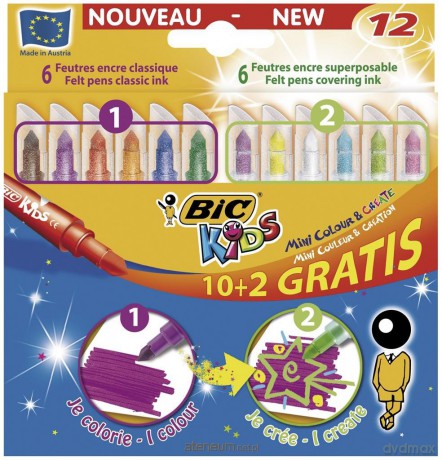 Flamasty Mini Colour&Create 10+2 kol. bls