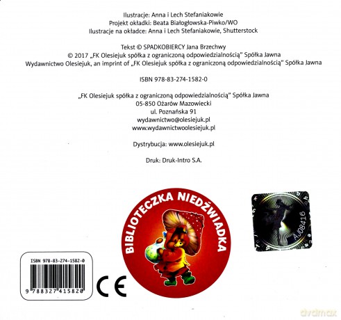 Foka. Biblioteczka niedźwiadka - Jan Brzechwa [KSIĄŻKA]
