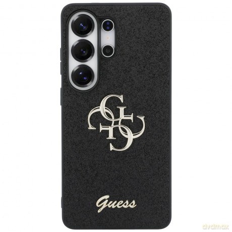 Guess nakładka Fixed Glitter Big 4G Metal Logo do Samsung Galaxy S26 Ultra czarna