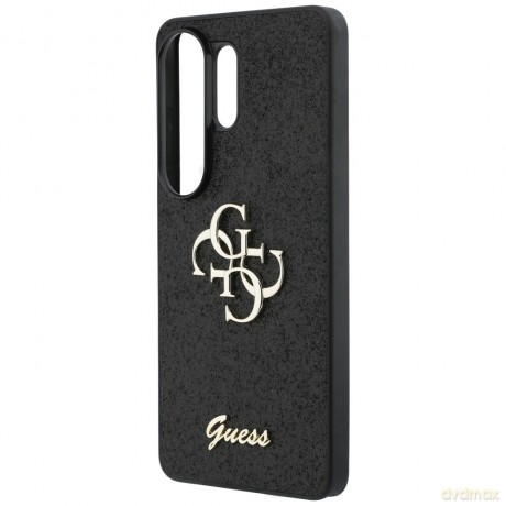 Guess nakładka Fixed Glitter Big 4G Metal Logo do Samsung Galaxy S26 Ultra czarna