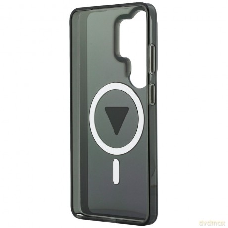 Guess nakładka IML Gradient Triangle MagSafe do Samsung Galaxy S26 Ultra czarna