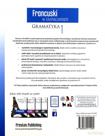 Francuski w tłumaczeniach: gramatyka 1 [KSIĄŻKA]