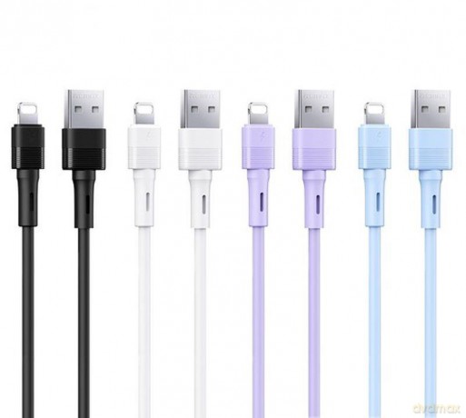 Kabel Remax Leya Series Rc-C093 2.4a Usb/Lightning 1m Black