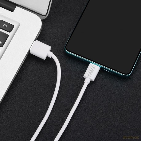Kabel T-Phox Exceed Usb-C White 1m