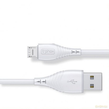 Kabel T-Phox Nature Micro Usb White 1.2m 3a