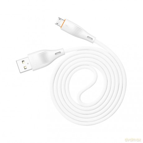 Kabel T-Phox X-Lite Micro Usb White 1m 3a