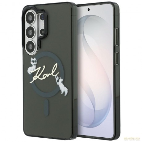 Karl Lagerfeld nakładka IML KC Script MagSafe do Samsung Galaxy S26 Ultra czarna