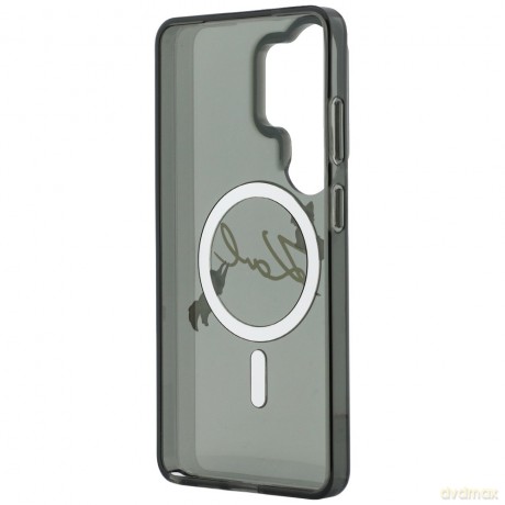 Karl Lagerfeld nakładka IML KC Script MagSafe do Samsung Galaxy S26 Ultra czarna