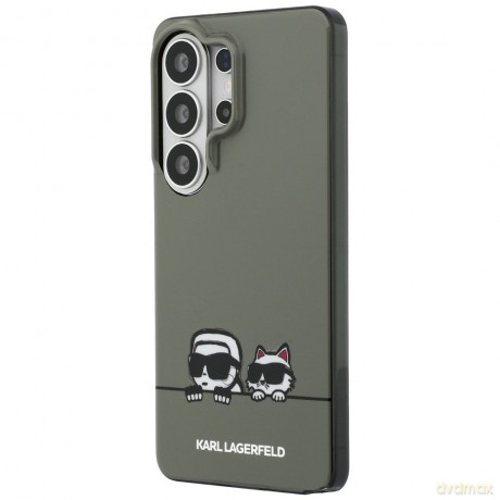 Karl Lagerfeld nakładka IML Peekaboo Karl&Choupette MagSafe do Samsung Galaxy S26 Ultra czarna