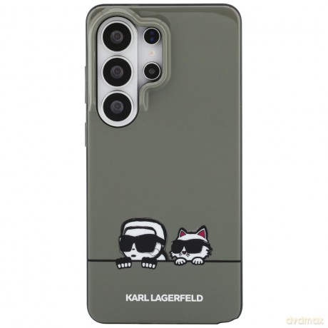 Karl Lagerfeld nakładka IML Peekaboo Karl&Choupette MagSafe do Samsung Galaxy S26 Ultra czarna